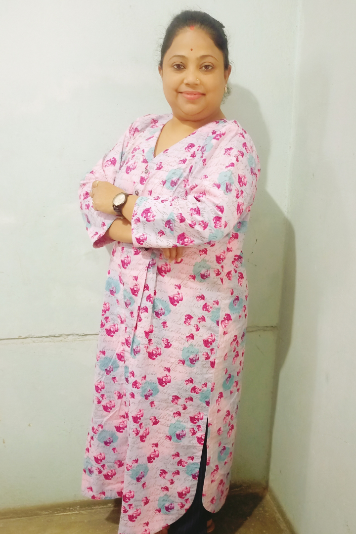 Nude Pink Pure Cotton written print Collared Kurta